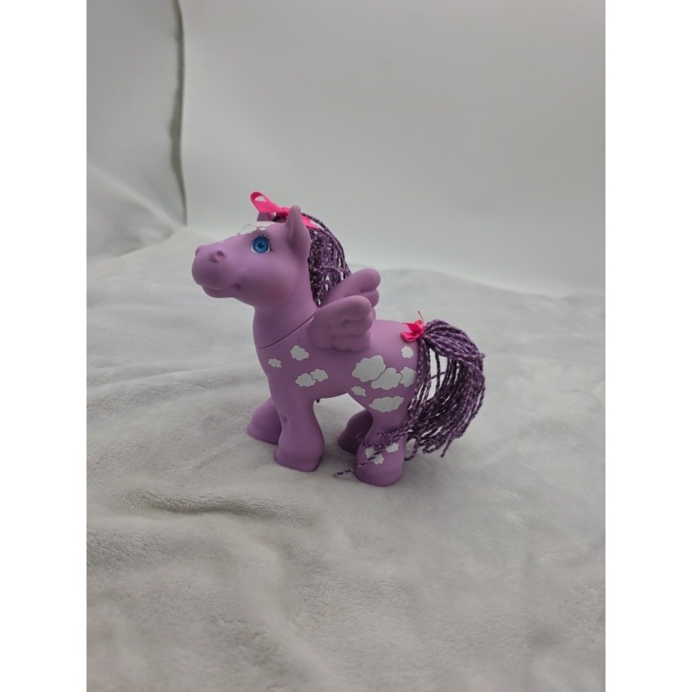 VTG 92 Cabbage Patch Kids Magic Meadow Pony Crimp Springsong Purple Pegasus